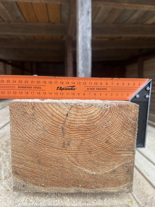 Брус обрезной 150х200х6000, ГОСТ. 1сорт. Естественная влажность