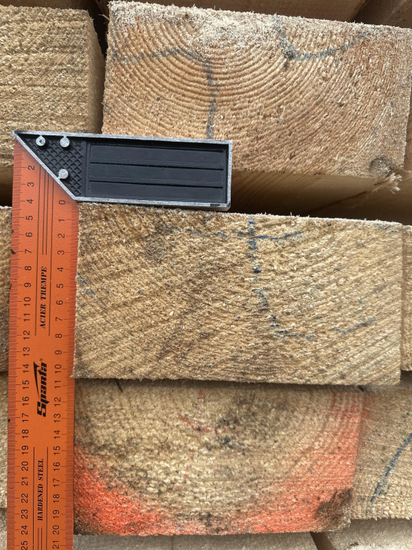 Брус обрезной 100х200х6000, ГОСТ. Сосна. 1 Сорт. Естественная влажность