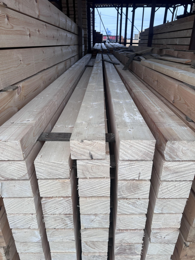 Брус сухой строганный 90х140х6000мм. Сосна. Камерной сушки 15-18% влажности