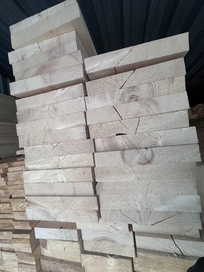 Доска строганная 50х300х6000мм. Камерная сушка. Влажность 15%