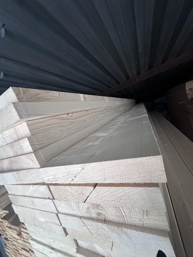 Доска строганная 50х300х6000мм. Камерная сушка. Влажность 15%