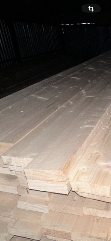 Доска строганная 30х100х6000мм. Сухая камерной сушки. Влажность 12-14%