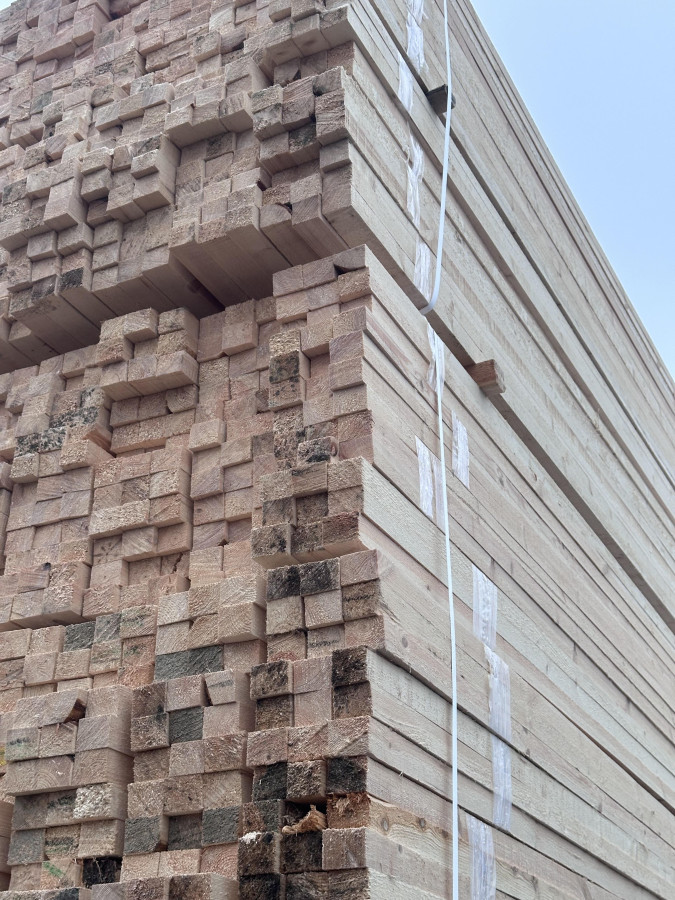 Брусок обрезной50х40х3000мм.Хвоя 1Сорт.Естественная влажность