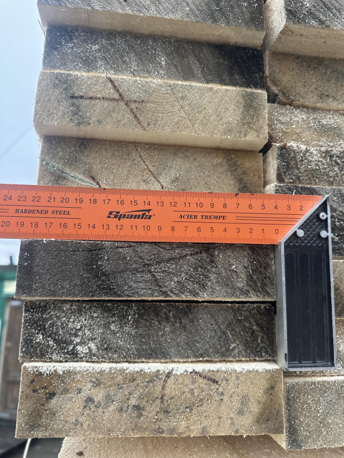 Доска осина 45х190х6000 мм. Естественной влажности. ТУ