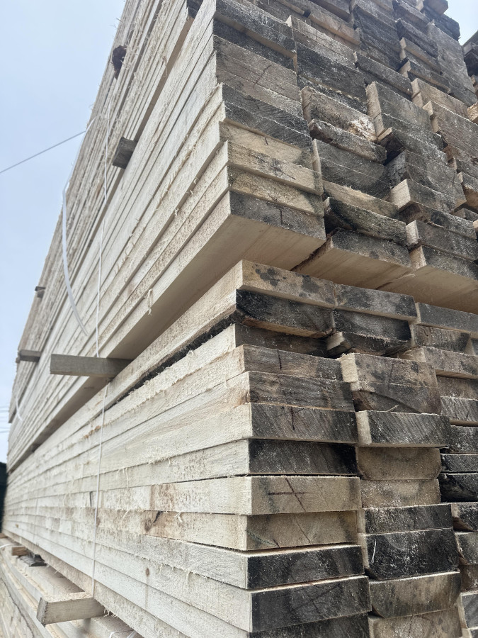 Доска осина 45х190х6000 мм. Естественной влажности. ТУ