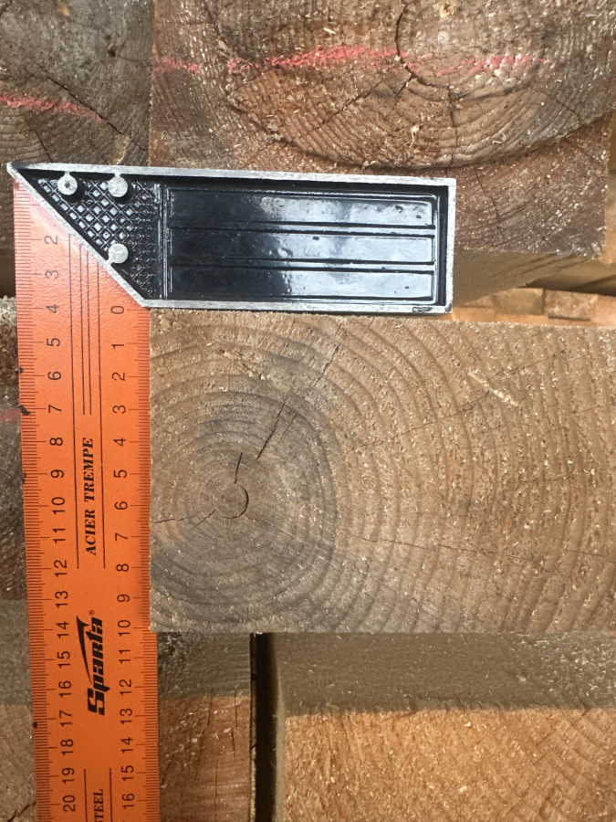 Брус обрезной 100х150х6000мм, Естественной влажности. Сосна, ель. ГОСТ