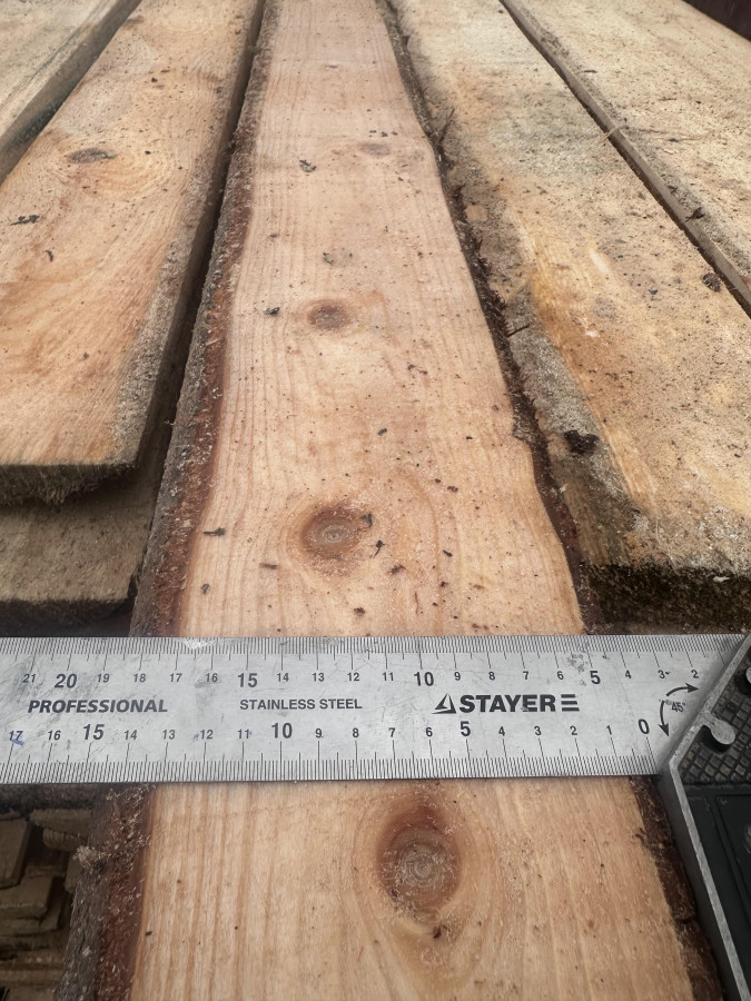 Доска 2 сорт 50х150х6000 мм. Хвойной породы. Естественной влажности