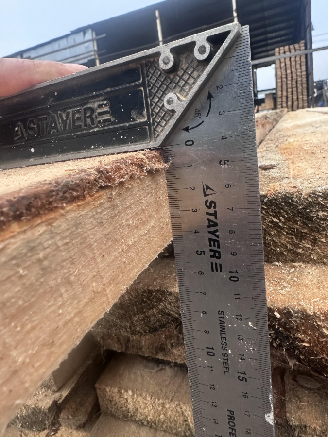 Доска 2 сорт 40х150х6000 мм. Хвойной породы. Естественной влажности