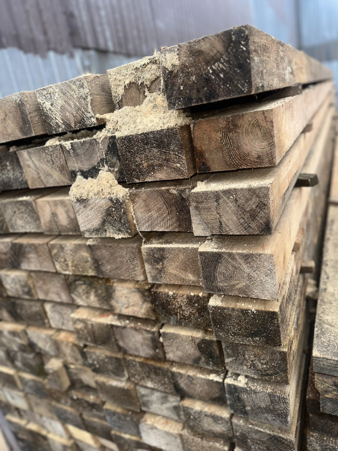 Брус 100х150х6000мм. 2 сорт Хвойной породы. Естественной влажности