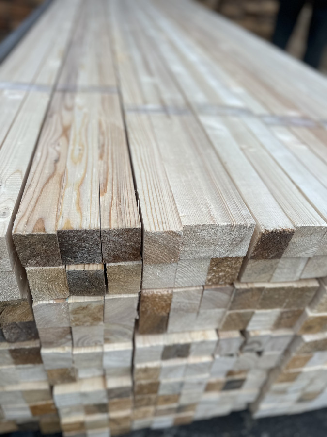 Брусок строганный 40х50х3000мм. Камерной сушки. 8-12% влажности